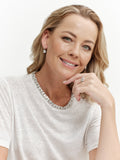 E159-RH-IRIS-Rhodium and Square CZ Earring
