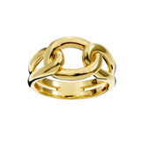 R5230-GP-AMITY- Gold Plate Knot Ring
