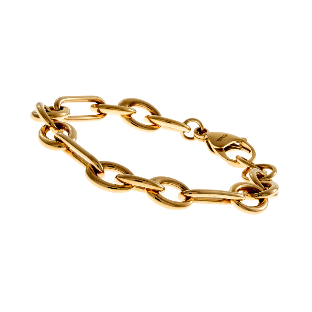 B9223- ZARA Gold plate Stainless Steel Bracelet Sybella Jewellery