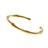 B7697 - Abbie- Gold plate Stainless Steel Bangle